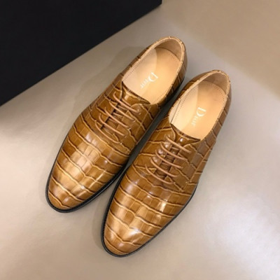 Dior 2020 Mens Leather Oxford Shoes  - 디올 2020 남성용 레더 옥스퍼드 슈즈 DIOS0191.Size (240 - 275).카멜