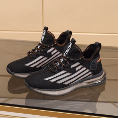 Armani 2020 Mens Knit  Sneakers  - 알마니 2020 남성용 니트 스니커즈 ARMS0325,Size(240 - 270).블랙
