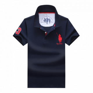[폴로]Polo 2020 Mens Logo Cotton Polo Short Sleeved Tshirs - 폴로 2020 남성 로고 코튼 폴로 반팔티 Pol0051x.Size(m - 3xl).네이비