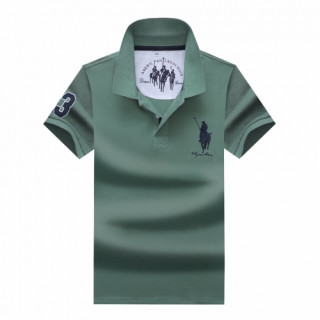 [폴로]Polo 2020 Mens Logo Cotton Polo Short Sleeved Tshirs - 폴로 2020 남성 로고 코튼 폴로 반팔티 Pol0052x.Size(m - 3xl).그린