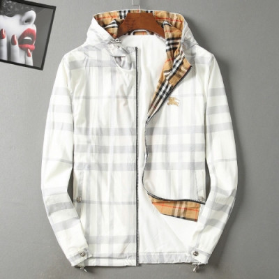 [버버리]Burberry 2020 Mens Classic Casual Jackets - 버버리 2020 남성 클래식 캐쥬얼 양면 자켓 Bur02488x.Size(m - 4xl).화이트