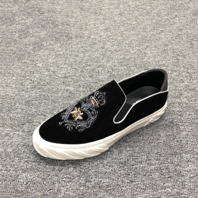 Gucci 2020 Mens Suede Slip On - 구찌 2020 남성용 스웨이드 슬립온 GUCS01093,Size(240 - 270).블랙