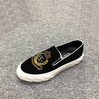 Gucci 2020 Mens Suede Slip On - 구찌 2020 남성용 스웨이드 슬립온 GUCS01099,Size(240 - 270).블랙