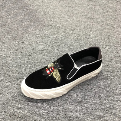 Gucci 2020 Mens Suede Slip On - 구찌 2020 남성용 스웨이드 슬립온 GUCS01101,Size(240 - 270).블랙