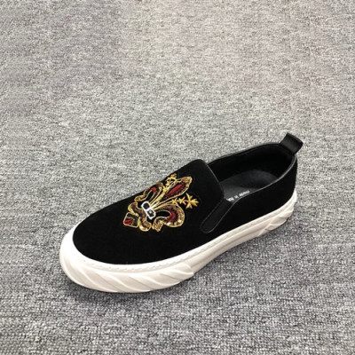 Gucci 2020 Mens Suede Slip On - 구찌 2020 남성용 스웨이드 슬립온 GUCS01105,Size(240 - 270).블랙