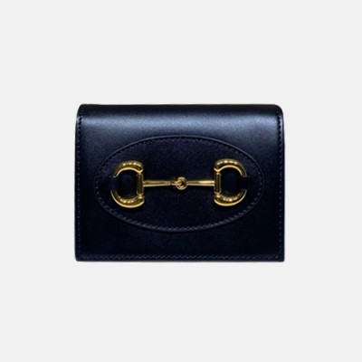 Gucci 2020 Ladies Leather Wallet ,621887 - 구찌 2020 여성용 레더 반지갑 ,GUW0144.Size(11cm).블랙