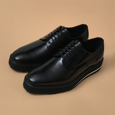 [업 신상]Prada 2020 Mens Leather Oxford Shoes - 프라다 2020 남성용 레더 옥스퍼드 슈즈,PRAS0366,Size(240 - 270).블랙