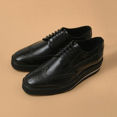 [업 신상]Prada 2020 Mens Leather Oxford Shoes - 프라다 2020 남성용 레더 옥스퍼드 슈즈,PRAS0367,Size(240 - 270).블랙