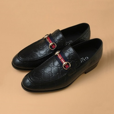 [업 신상]Gucci 2020 Mens Leather Shoes -  구찌 2020 남성용 레더 슈즈 GUCS1111,Size(240 - 270).블랙