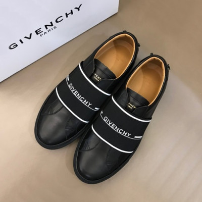 Givenchy 2020 Mens Leather Sneakers - 지방시 2020 남성용 레더 스니커즈,GIVS0100,Size(240 - 270).블랙