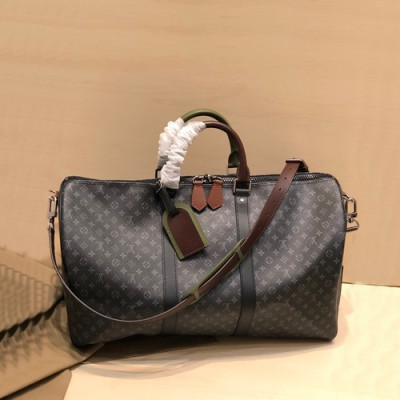 Louis Vuitton 2020 Keepall Bag,50cm - 루이비통 2020 키폴 남여공용 여행가방,M58669,LOUB2025,50cm,블랙