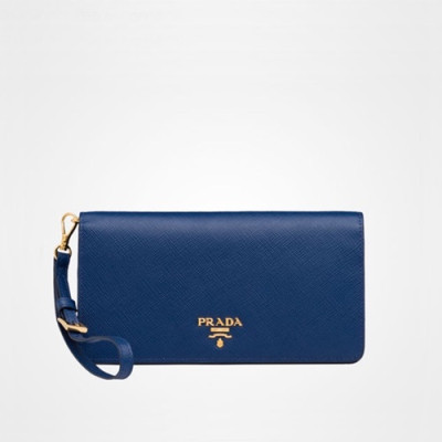 Prada 2020 Leather Chain Shoulder Cross Bag / Clutch Bag ,18.5CM - 프라다 2020 레더 체인 숄더 크로스백 / 클러치백 ,1HZ029-4,18.5CM,블루