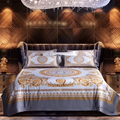 Versace 2020 Supima Cotton Bedding 4 Set - 베르사체 2020 수피마 코튼 4종 세트, BEDS0011,그레이