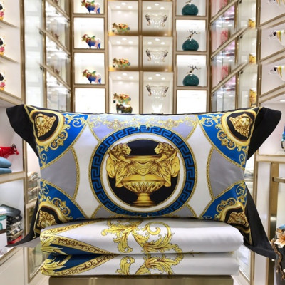 Versace 2020 Supima Cotton Bedding 4 Set - 베르사체 2020 수피마 코튼 4종 세트, BEDS0025,블랙