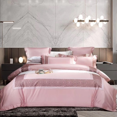 Versace 2020 Supima Cotton Bedding 4 Set - 베르사체 2020 수피마 코튼 4종 세트, BEDS0073,핑크