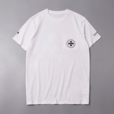 [크롬하츠]Chrome hearts 2020 Mm/Wm Logo Casual Cotton Tshirts - 크롬하츠 2020 남자 로고 캐쥬얼 코튼 반팔티 Chr0155x.Size(s - xl).화이트