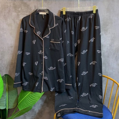 Dior 2020 Mm / Wm Silk Pajamas - 디올 2020 남여공용 실크 파자마 PAJA0062.Size(XS-XXL),블랙