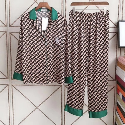 Gucci 2020 Womens Silk Pajamas - 구찌 2020 여성용 실크 파자마 PAJA0074.Size(M,L),연핑크블랙