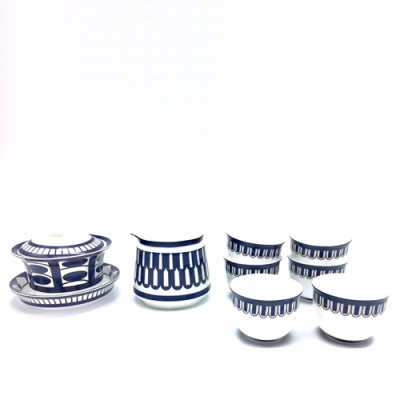 Hermes 2020 Ceramic Tea Cup Set - 에르메스 2020 세라믹 찻잔 세트, SHYP0008,화이트