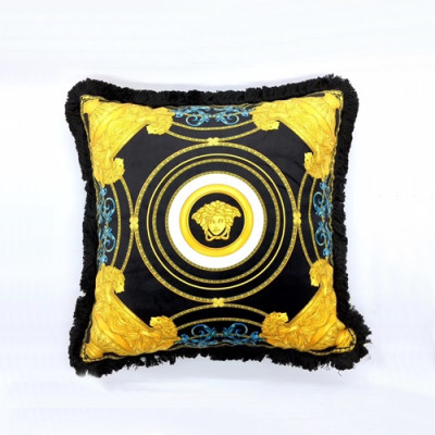 Versace 2020 Velvet Cushion - 베르사체 2020 벨벳 쿠션 , SHYP0027,블랙