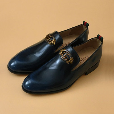 [업 신상]Gucci 2020 Mens Leather Shoes -  구찌 2020 남성용 레더 슈즈 GUCS1112,Size(240 - 270).네이비