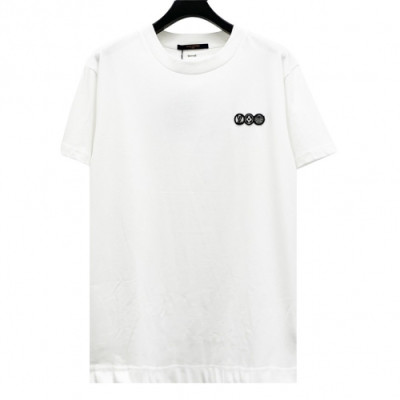 [루이비통]Louis vuitton 2020 Mens Crew-neck Cotton Short Sleeved Tshirts - 루이비통 2020 남성 크루넥 코튼 오버사이즈 반팔티 Lou01781x.Size(xs - l).화이트