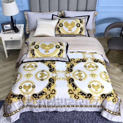 Versace 2020 Supima Cotton Bedding 4 Set - 베르사체 2020 수피마 코튼 4종 세트, BEDS0106,화이트