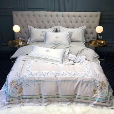 Hermes 2020 Supima Cotton Bedding 4 Set - 에르메스 2020 수피마 코튼 4종 세트, BEDS0115,베이지