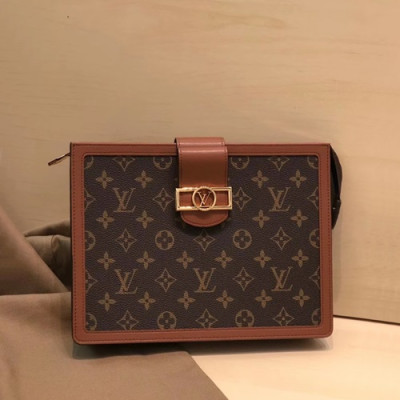 Louis Vuitton 2020 Dauphine Clutch Bag,27cm - 루이비통 2020 다프네 클러치백 M44178,LOUB2045,27cm,브라운