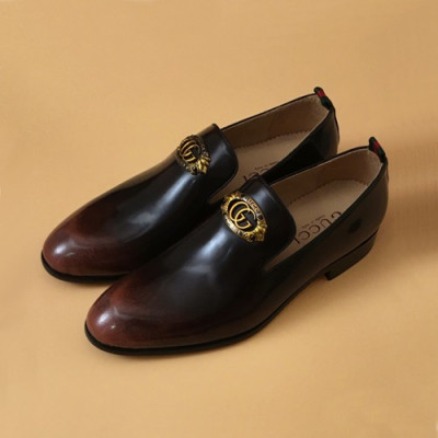 [업 신상]Gucci 2020 Mens Leather Shoes -  구찌 2020 남성용 레더 슈즈 GUCS1122,Size(240 - 270).브라운