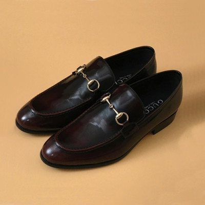 [업 신상]Gucci 2020 Mens Leather Shoes -  구찌 2020 남성용 레더 슈즈 GUCS1123,Size(240 - 270).브라운