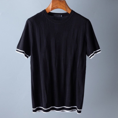 [알마니]Armani 2020 Mens Business Logo Short Sleeved Tshirts - 알마니 2020 남성 비지니스 로고 반팔티 Arm0669x.Size(m - 3xl).블랙