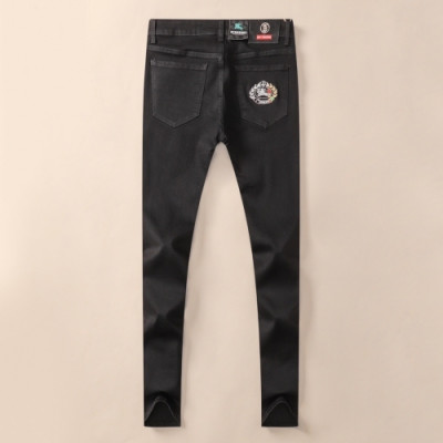 [버버리]Burberry 2020 Mens Business Classic Denim Jeans - 버버리 2020 남성 비지니스 클래식 청바지 Bur02600x.Size(28 - 38).블랙