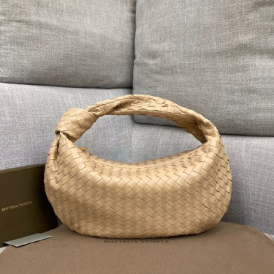 Bottega Veneta 2020 Jodie Medium Hobo Bag,46cm - 보테가 베네타 2020 조디 미듐 호보백, 600261,BVB0543,46cm,베이지