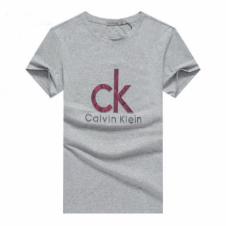 [캘빈클라인]Calvin klein 2020 Mens Logo Silket Short Sleeved Tshirts - 캘빈클라인 2020 남성 로고 실켓 반팔티 Cal0025x.Size(m - 2xl).그레이