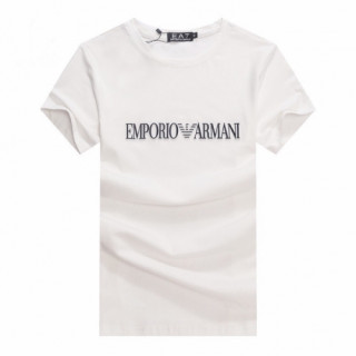 [알마니]Armani 2020 Mens Logo Silket Short Sleeved Tshirts - 알마니 2020 남성 로고 실켓 반팔티 Arm0680x.Size(m - 2xl).화이트