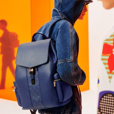 Louis Vuitton 2020 Outdoor Mens Back Pack,45cm - 루이비통 2020 아웃도어 남성용 백팩,M30419, LOUB2070,45cm,블루