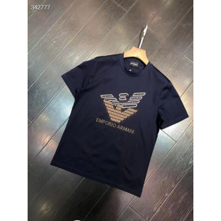 [알마니]Armani 2022 Mens Logo Silket Short Sleeved Tshirts - 알마니 2022 남성 로고 실켓 반팔티 Arm0682x.Size(m - 2xl).(블랙,화이트,블루)