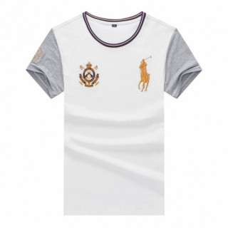 [폴로]Polo 2020 Mens Logo Silket Short Sleeved Tshirs - 폴로 2020 남성 로고 실켓 반팔티 Pol0054x.Size(m - 2xl).화이트