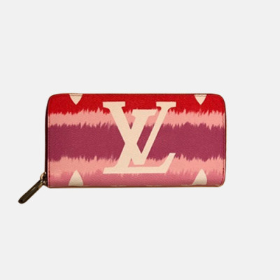 Louis Vuitton 2020 Womens Escale Zippy Wallet ,M69110 - 루이비통 2020 여성용 에스칼 지피 장지갑, LOUW0415, Size(19.5cm),레드