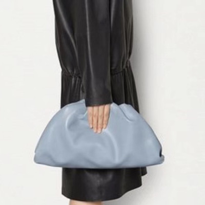 Bottega Veneta 2020 The Pouch Bag ,40cm - 보테가 베네타 2020 더 파우치 백, 576227,BVB0547,40cm,스카이블루