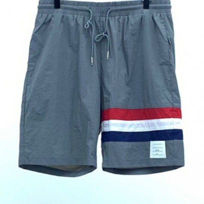 [톰브라운]Thom Browne 2020 Mens Casual Logo Training Short Pants - 톰브라운 남성 캐쥬얼 로고 트레이닝 반바지 Tho0738x.Size(m - 2xl).그레이