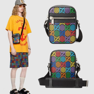 Gucci 2020 Psychedelic Mm /Wm Shoulder Bag,18CM - 구찌 2020 사이키델릭 남여공용 숄더백 598103,GUB1115,18CM,블랙