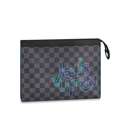 Louis Vuitton 2020 Pochette Voyage Clutch Bag,27cm - 루이비통 2020 포쉐트 보야지 남성용 클러치백 N60308,LOUB2080,27cm,블랙