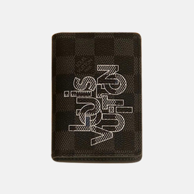 Louis Vuitton 2020 Mens Card Purse N60301 - 루이비통 2020 남성용 카드퍼스 ,LOUW0420,Size(11cm),블랙