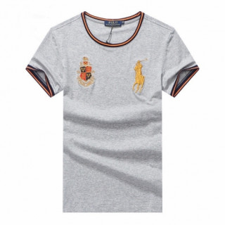 [폴로]Polo 2020 Mens Logo Silket Short Sleeved Tshirs - 폴로 2020 남성 로고 실켓 반팔티 Pol0058x.Size(m - 2xl).그레이