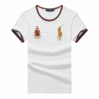 [폴로]Polo 2020 Mens Logo Silket Short Sleeved Tshirs - 폴로 2020 남성 로고 실켓 반팔티 Pol0059x.Size(m - 2xl).화이트