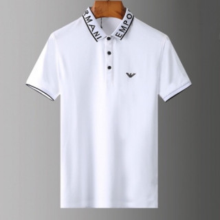 [알마니]Armani 2020 Mens Logo Silket Short Sleeved Tshirts - 알마니 2020 남성 로고 실켓 반팔티 Arm0688x.Size(m - 3xl).화이트
