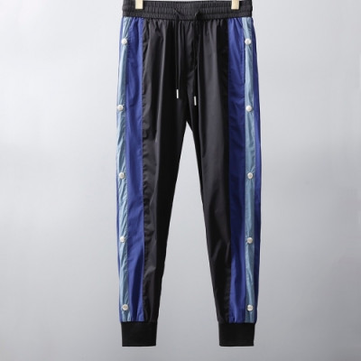 [발렌시아가]Balenciaga 2020 Mens Logo Casual Training Pants - 발렌시아가 2020 남성 로고 캐쥬얼 트레이닝 팬츠 Bal0613x.Size(30 - 38).블랙