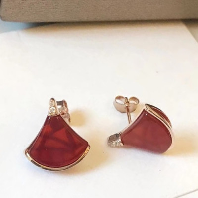 Bvlgari 2020 Ladies Earring  - 불가리 2020 여성용 이어링 ACC0059.(브라운)